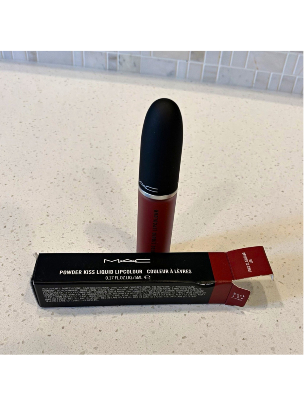 M·A·C Powder Kiss Liquid Lipcolour Matte Liquid Lipstick Shade 925 0.17 oz